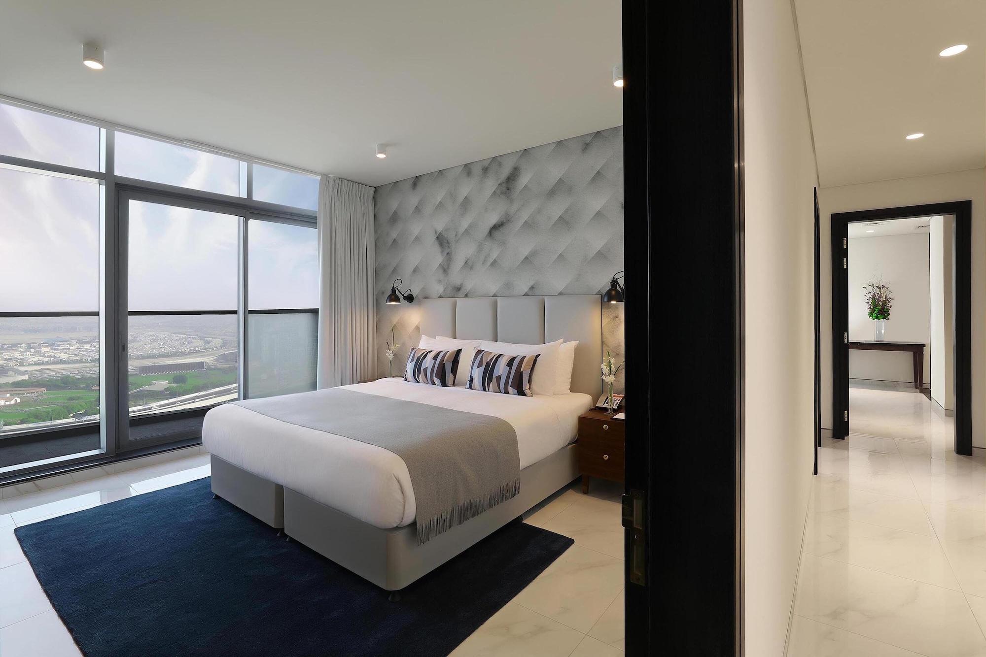 Millennium Atria Business Bay Aparthotel Dubai Exterior photo A bedroom at the hotel